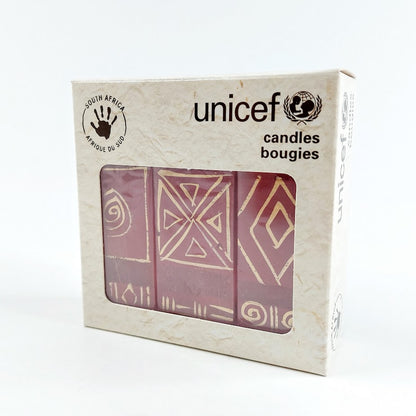 Unicef kynttilät 3 kpl