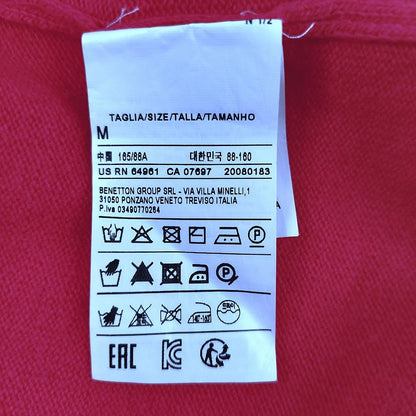 United Colors of Benetton Merino Italian yarn villaneule koko M