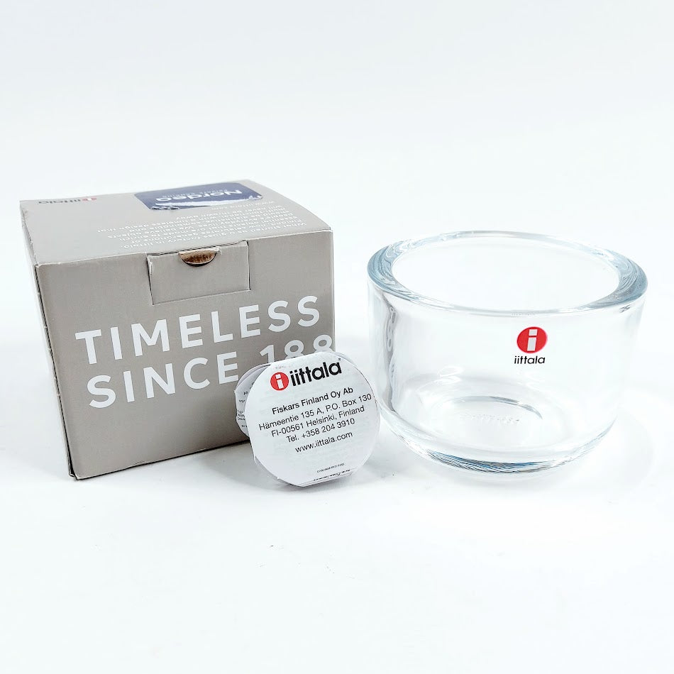 Iittala Valkea kynttilälyhty kirkas