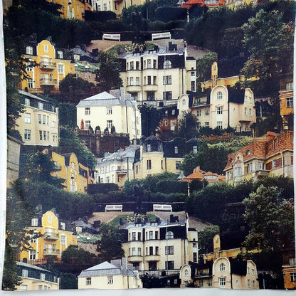 Vallila Huvilakaupunki verho / kangas 150x300 cm