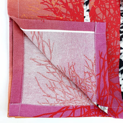 Vallila Koivikko Red 1 verhot 144x248 cm 2 kpl