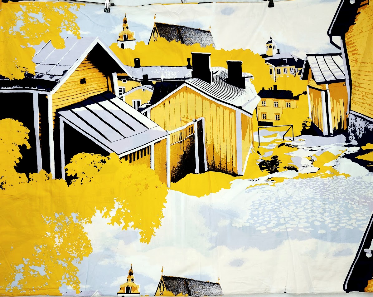 Vallila Porvoo pussilakana 140x206 cm ja tyynyliina 55x60 cm
