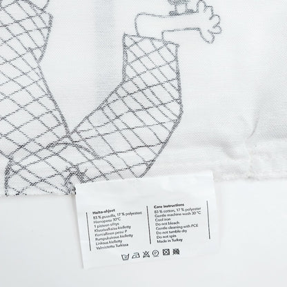 Vallila Roisku ja Loisku tyynynpäällinen 41x43 cm 2 kpl