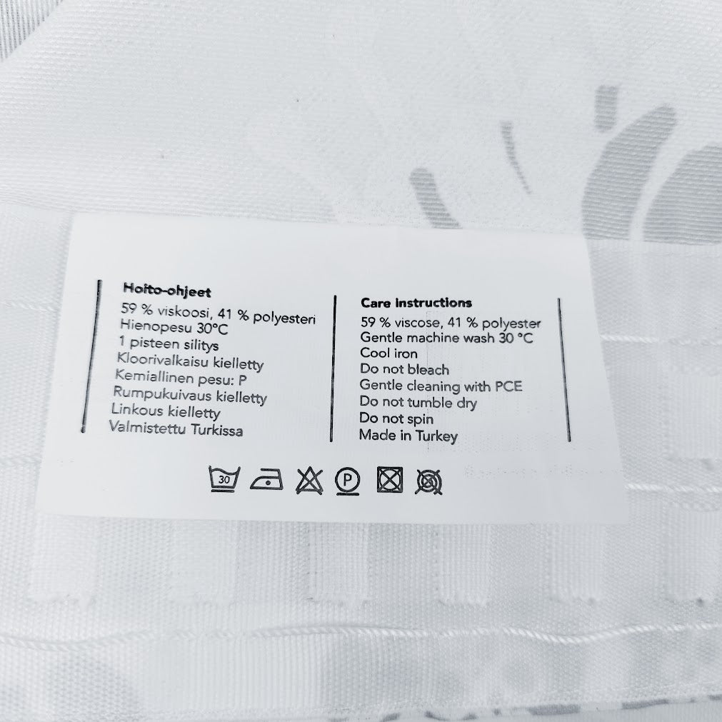 Vallila Vanilja Fancy verho 144x240 cm