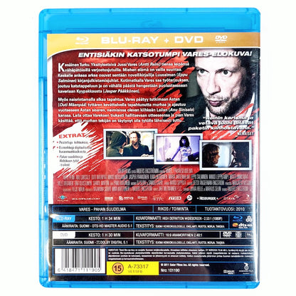 Vares – Pahan Suudelma Blu-Ray + DVD
