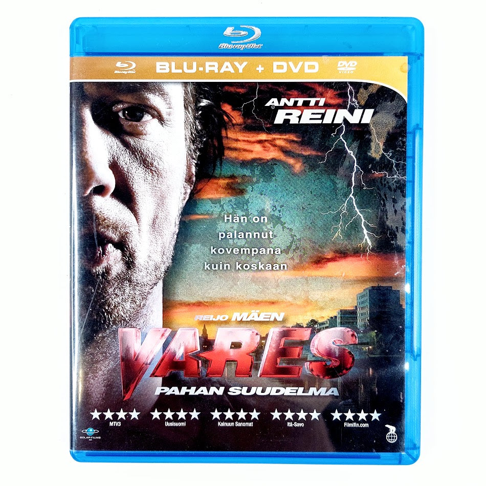 Vares – Pahan Suudelma Blu-Ray + DVD