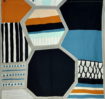 Verho Marimekko Taapeli kankaasta 270x252 cm