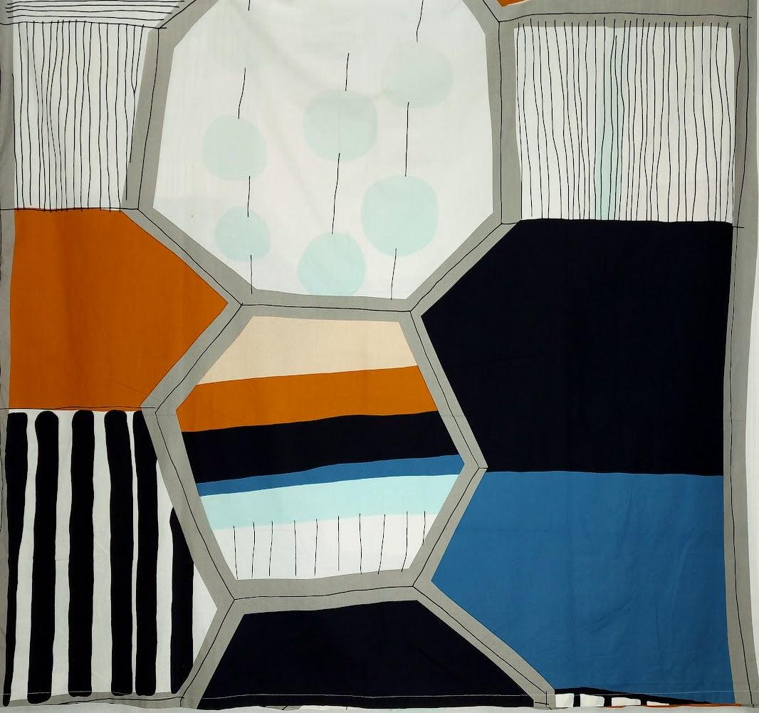 Verho Marimekko Taapeli kankaasta 270x252 cm