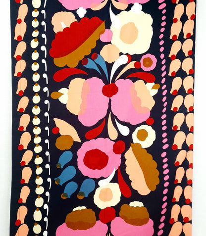 Verhot Marimekko Tuppura kankaasta 138x204 cm 2 kpl