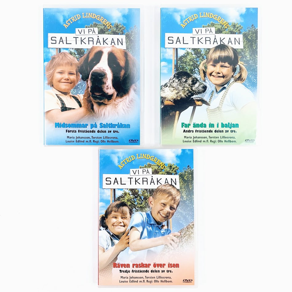 Astrid Lindgrens Vi På Saltråkan DVD-boksi