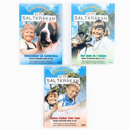 Astrid Lindgrens Vi På Saltråkan DVD-boksi