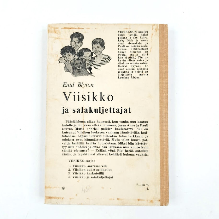 Enid Blyton: Viisikko ja salakuljettajat