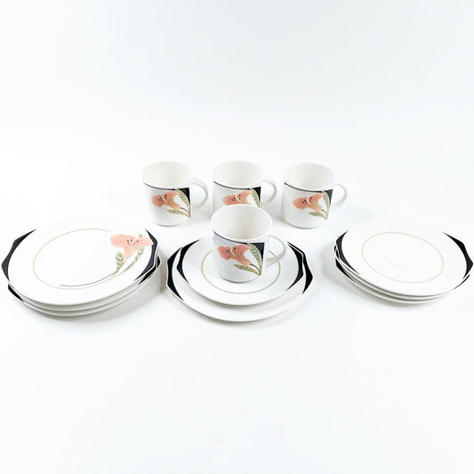Villeroy & Boch Iris kahvikuppisetti 12 osaa