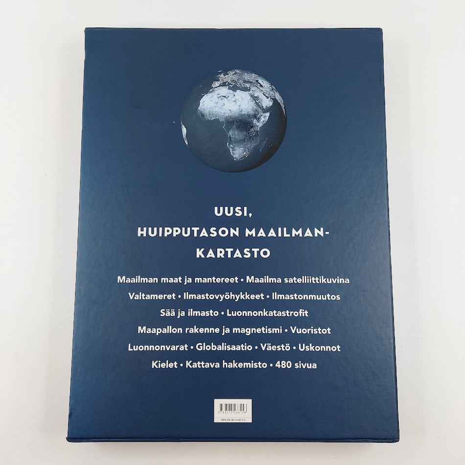 WSOY Werner Söderström: Atlas - Suuri Maailman Maailmankartasto
