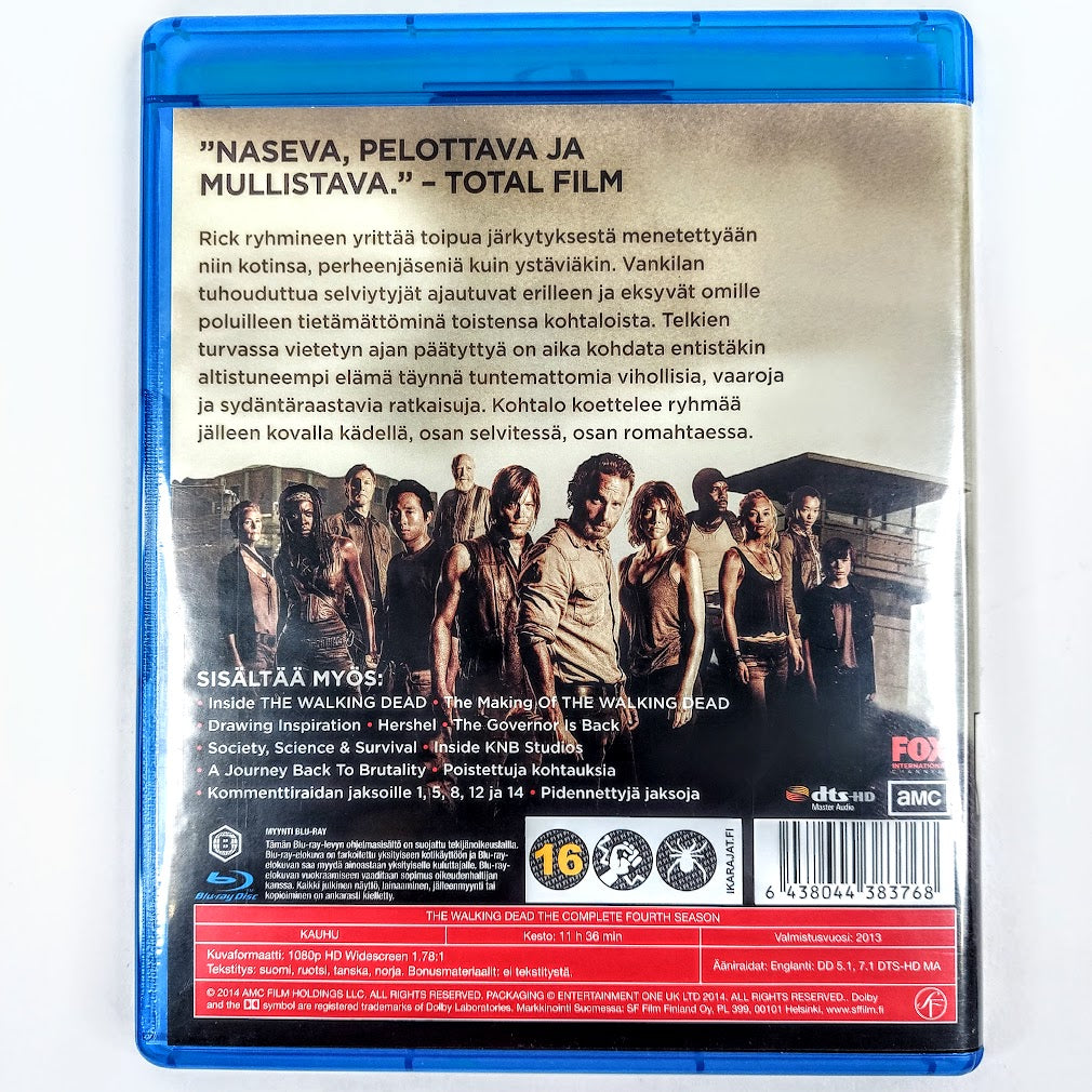 The Walking dead The complete fourth season 5 Blu-ray