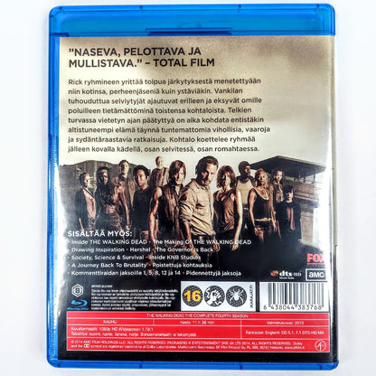 The Walking dead The complete fourth season 5 Blu-ray