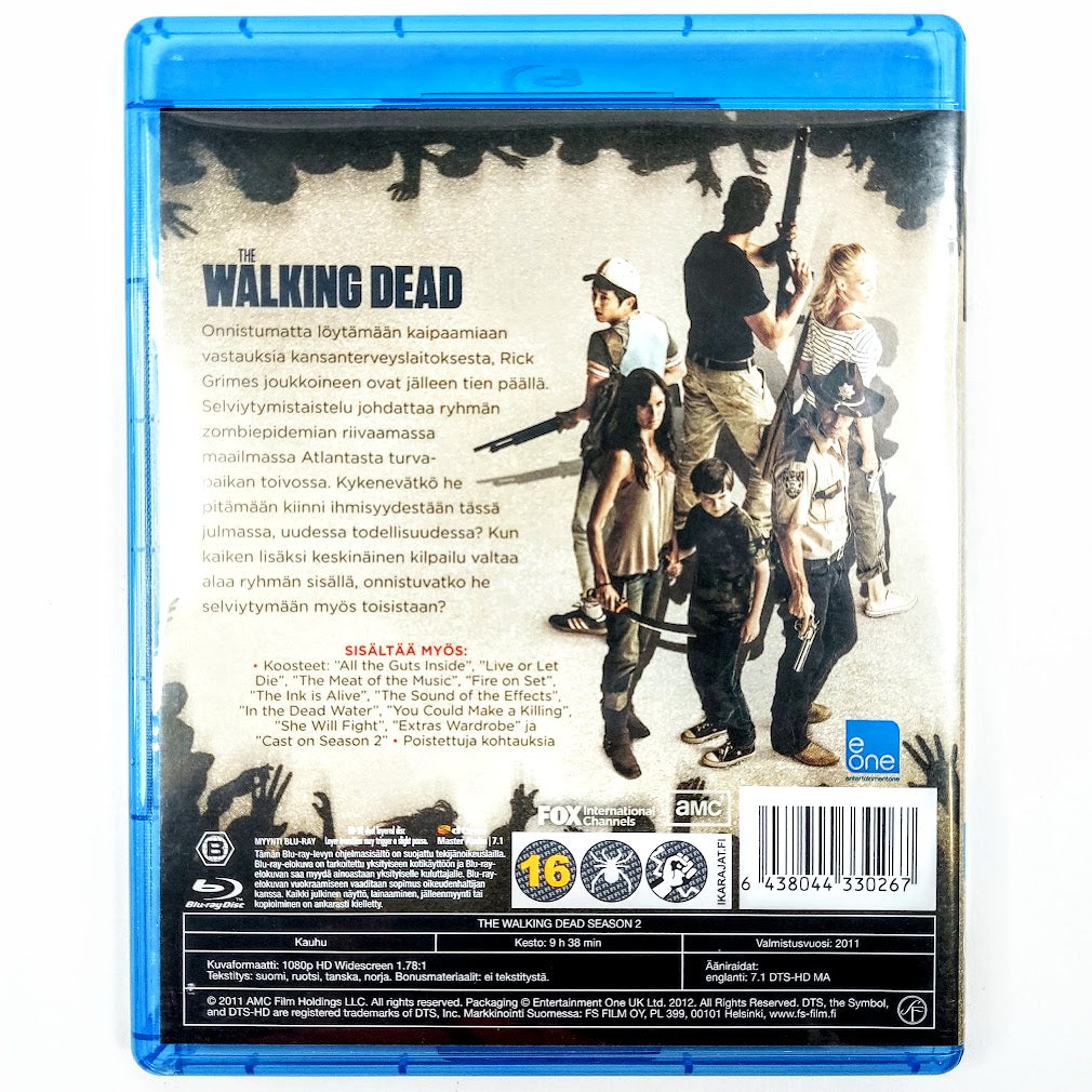 The Walking dead The complete second season 3 Blu-ray