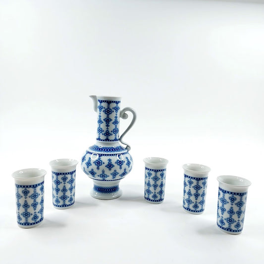 Wallendorf Echt Kobalt astiasto 6 osaa