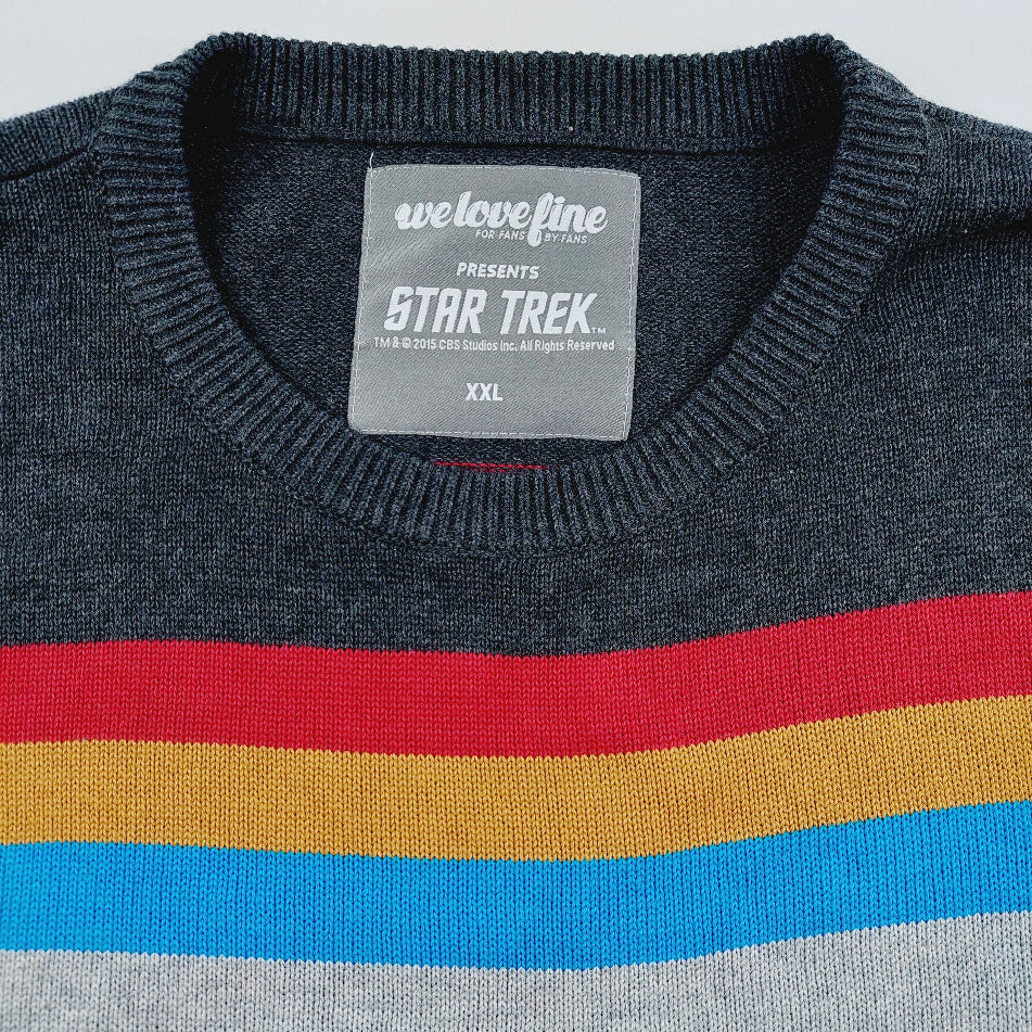 We Love Fine Star Trek puuvillaneulepusero koko XXL