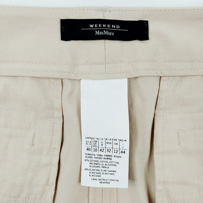 Weekend Max Mara Cropped Cigarette stretchhousut koko 40
