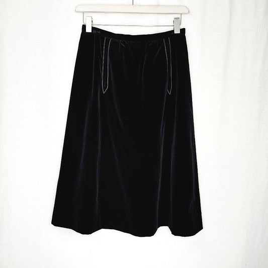 Windsmoor vintage samettihame koko 36