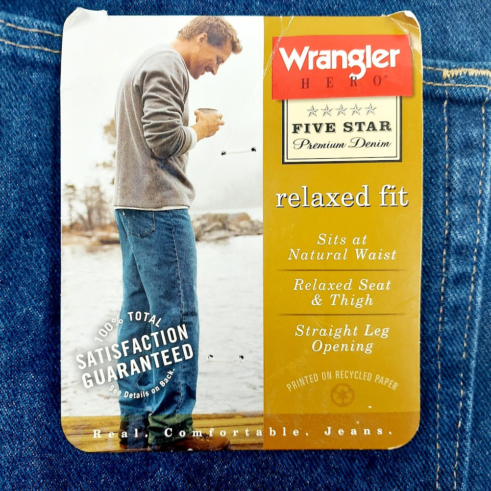 Wrangler Relaxed Fit farkut koko 32/30"