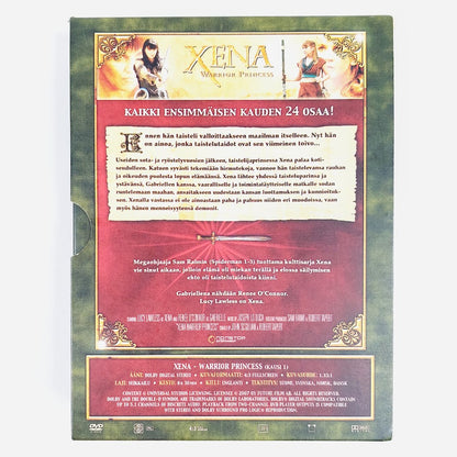 Xena Warrior Princess ensimmäinen kausi DVD-boksi