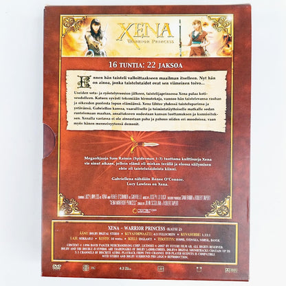 Xena Warrior Princess toinen kausi DVD-boksi