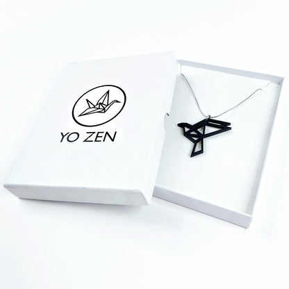 Yo Zen Origami Mini Dove kaulakoru