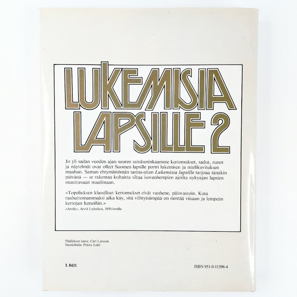 Z. Topelius: Lukemisia lapsille 2