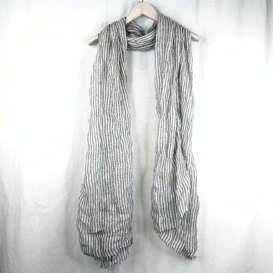 Zara ohut pellavahuivi 84x196 cm