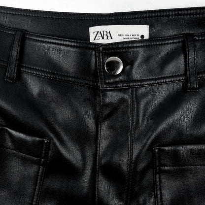 Zara tekonahkahousut koko 40