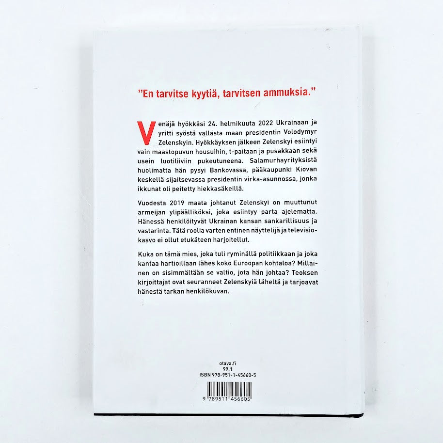 Régis Genté, Stéphane Siohan: Volodymyr Zelenskyi -Sodan sankari