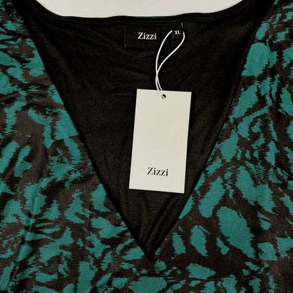 Zizzi Mesh Midi kietaisumekko koko XL