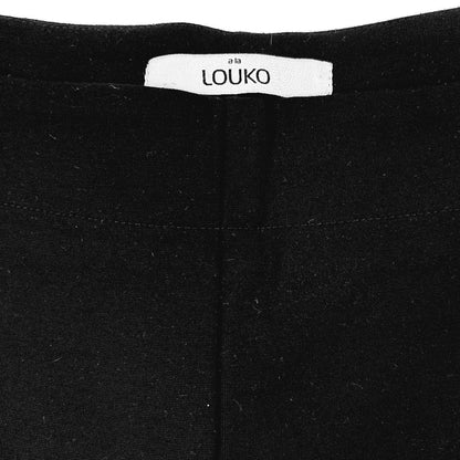 a la LOUKO leveälahkeiset caprihousut koko 40