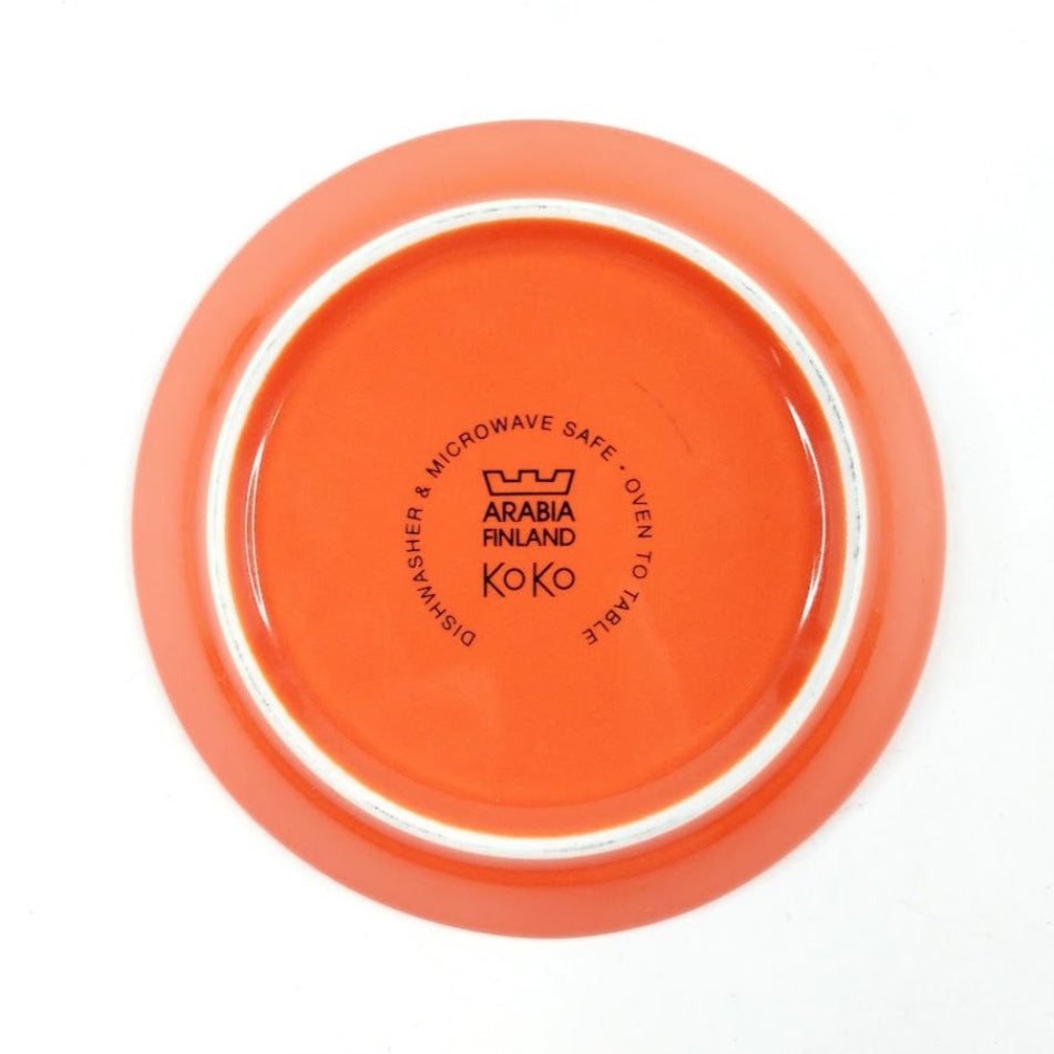 Arabia KoKo lautanen oranssi