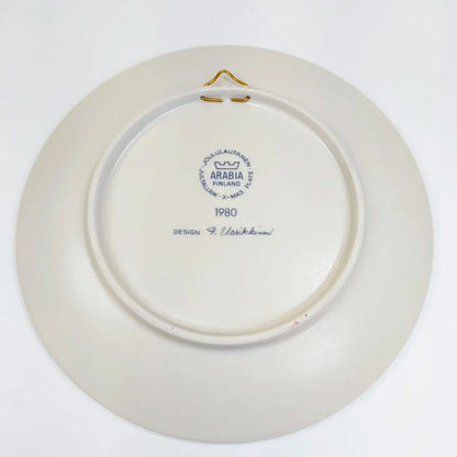 Arabia joululautanen 1980