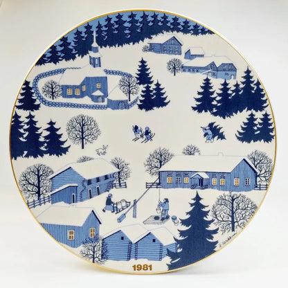 Arabia joululautanen 1981