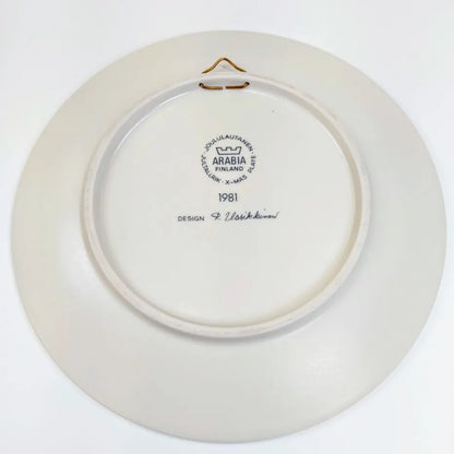 Arabia joululautanen 1981