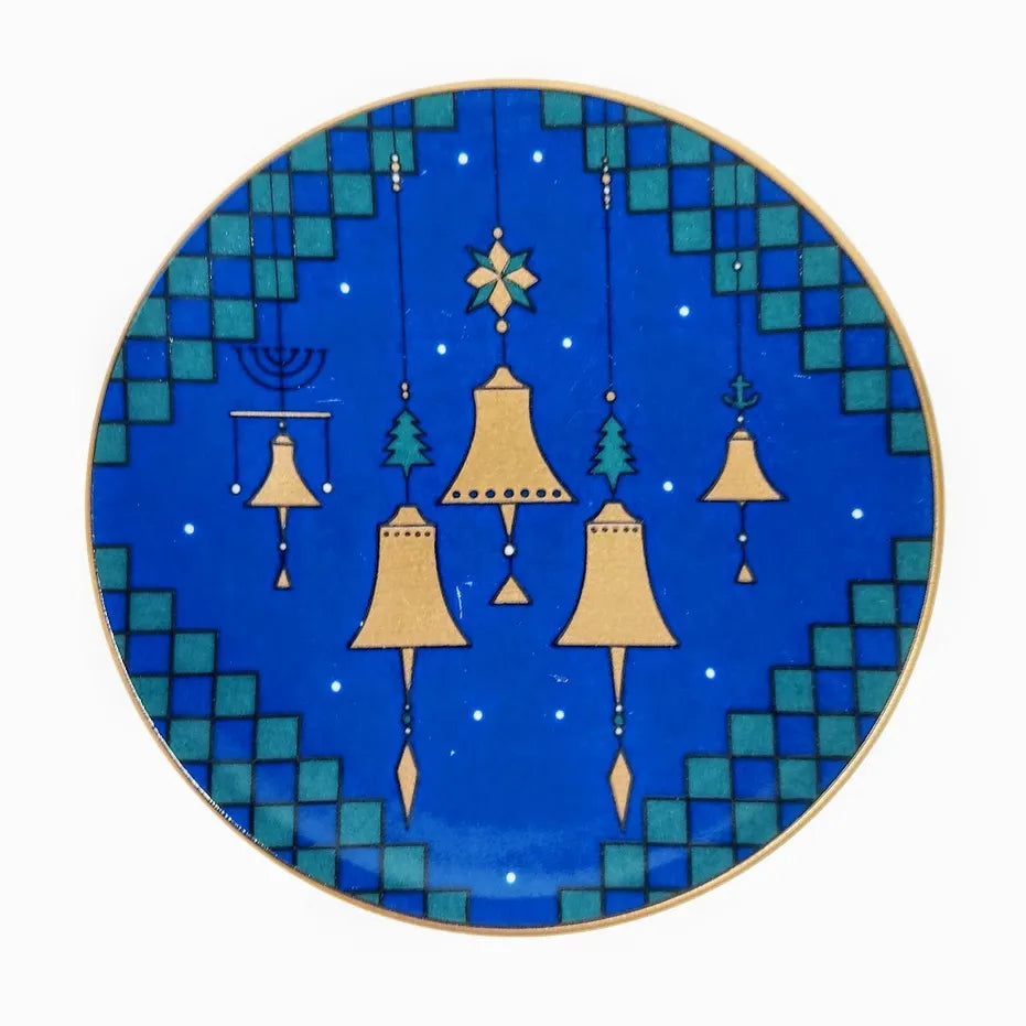 Arabia seinälautanen joulukellot