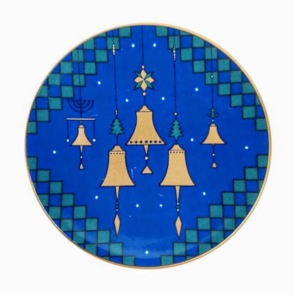 Arabia seinälautanen joulukellot