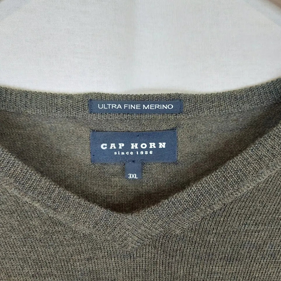 Cap Horn merinoneule koko 3XL