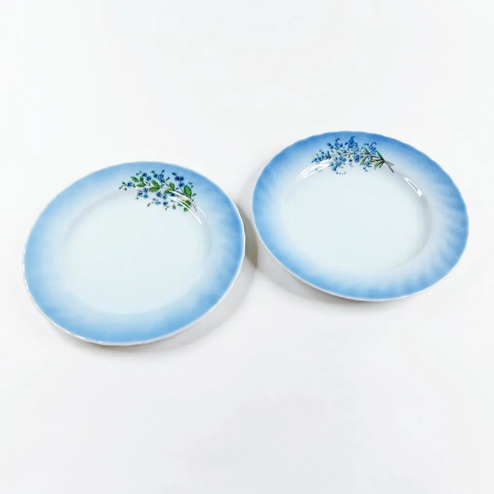 Christineholm Porcelaine Nr4 ja Nr5 pullalautanen 19 cm 2 kpl