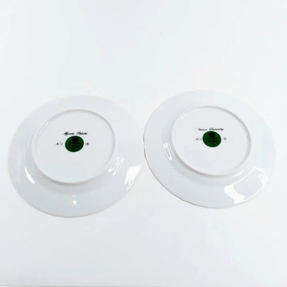 Christineholm Porcelaine Nr4 ja Nr5 pullalautanen 19 cm 2 kpl