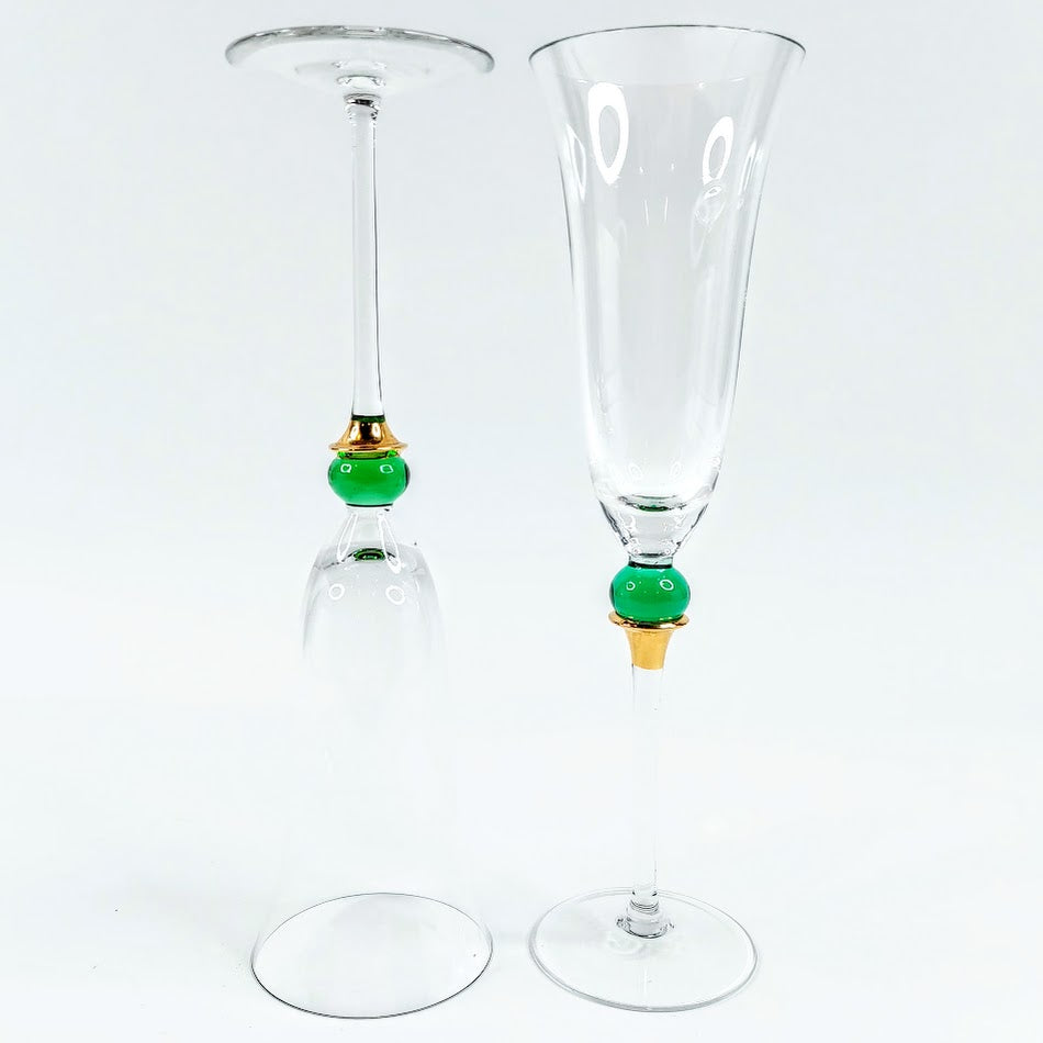 Crate & Barrel samppanjalasi 2 kpl