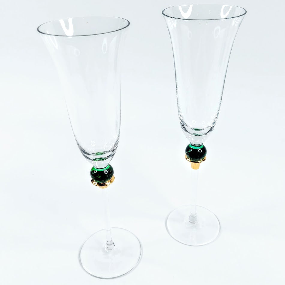Crate & Barrel samppanjalasi 2 kpl