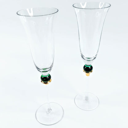Crate & Barrel samppanjalasi 2 kpl