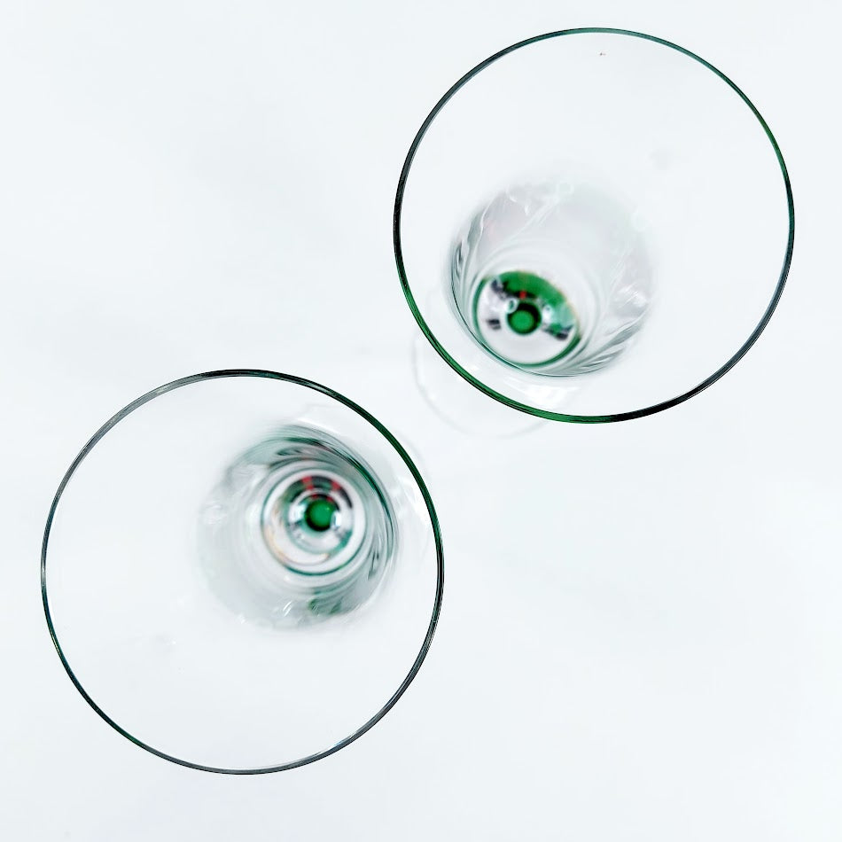 Crate & Barrel samppanjalasi 2 kpl