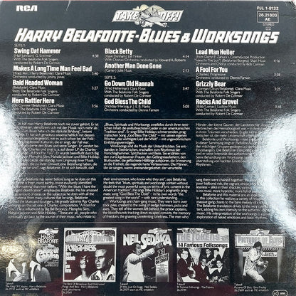 Harry Belafonte Blues & Worksongs Take Off-vinyyli