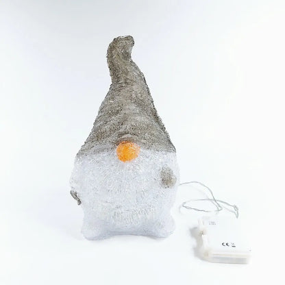 House Akryyli tonttu  led 28 cm